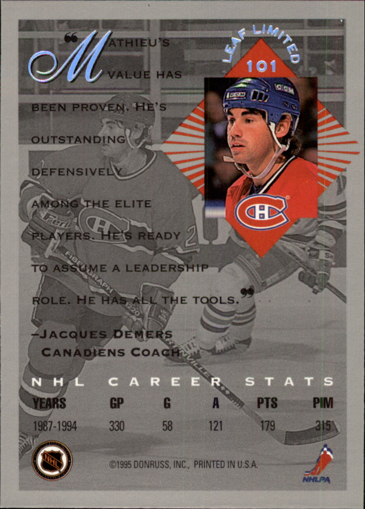 1994-95 Leaf Limited - #46 Kevin Stevens