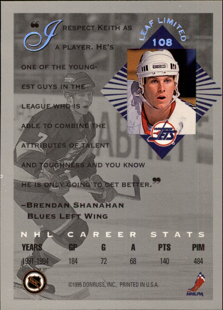 1994-95 Leaf Limited - #46 Kevin Stevens