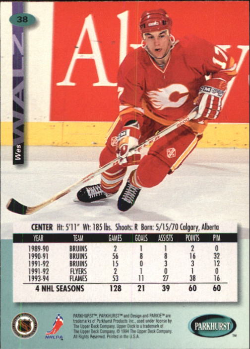 B0740- 1994-95 Parkhurst Hk Card #s 1-200 +Rookies -You Pick- 15+ FREE US SHIP - Picture 73 of 383