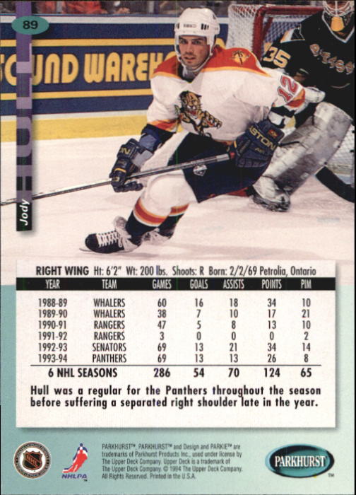 B0740- 1994-95 Parkhurst Hk Card #s 1-200 +Rookies -You Pick- 15+ FREE US SHIP - Picture 173 of 383