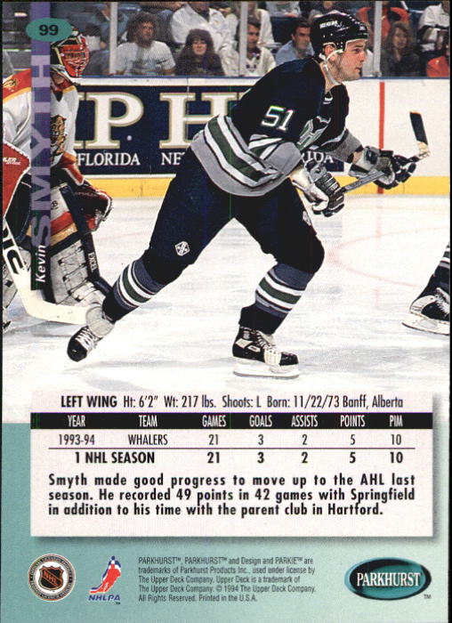 B0740- 1994-95 Parkhurst Hk Card #s 1-200 +Rookies -You Pick- 15+ FREE US SHIP - Picture 191 of 383