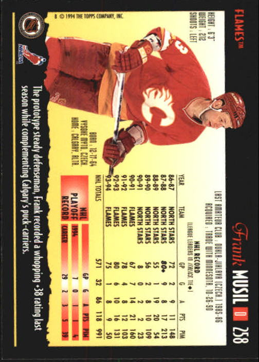 1994-95 Topps Premier Hockey (Pick Card From List 251-499) C142 2-21 - Picture 15 of 381