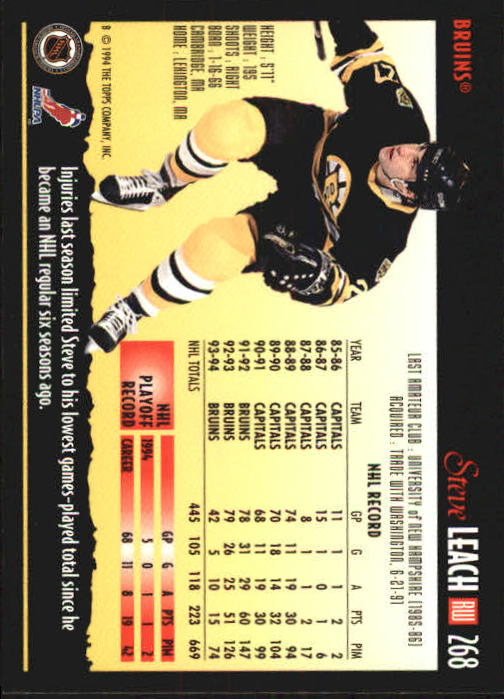 1994-95 Topps Premier Hockey (Pick Card From List 251-499) C142 2-21 - Picture 31 of 381