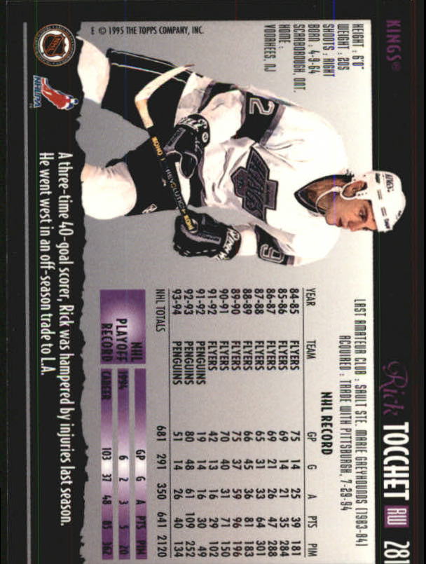 1994-95 Topps Premier Hockey (Pick Card From List 251-499) C142 2-21 - Picture 51 of 381