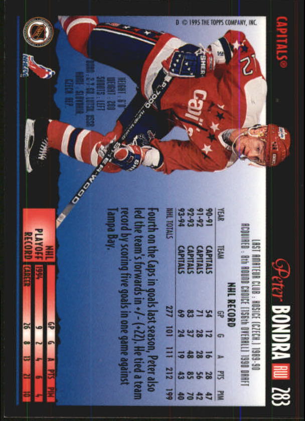 1994-95 Topps Premier Hockey (Pick Card From List 251-499) C142 2-21 - Picture 53 of 381