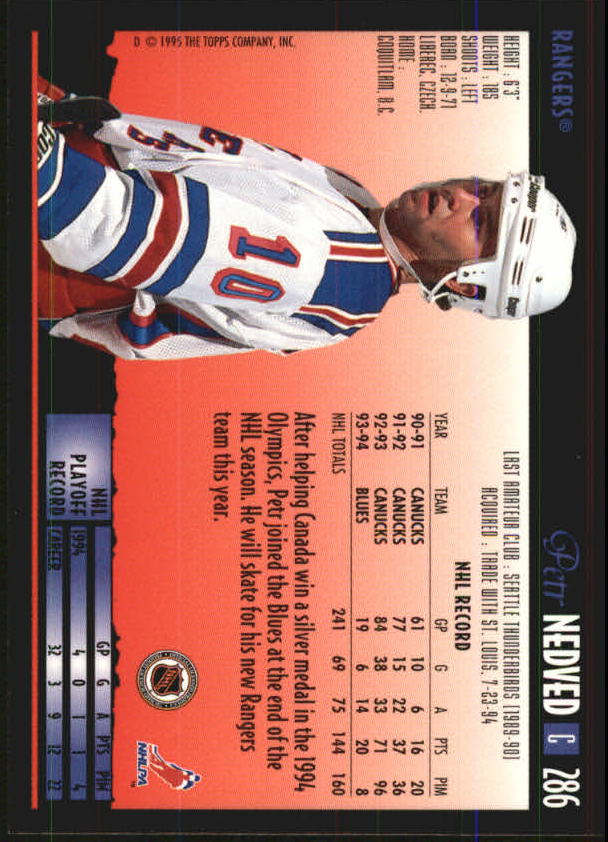 1994-95 Topps Premier Hockey (Pick Card From List 251-499) C142 2-21 - Picture 57 of 381