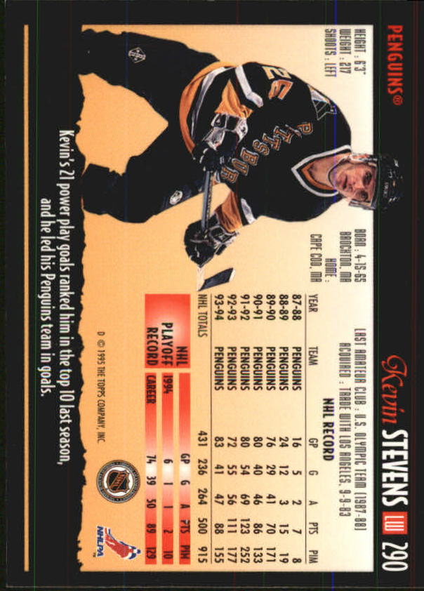 1994-95 Topps Premier Hockey (Pick Card From List 251-499) C142 2-21 - Picture 65 of 381