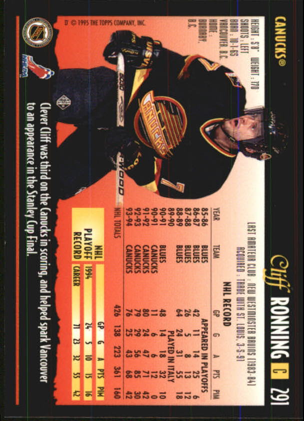 1994-95 Topps Premier Hockey (Pick Card From List 251-499) C142 2-21 - Picture 67 of 381