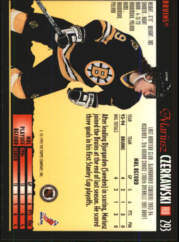 1994-95 Topps Premier Hockey (Pick Card From List 251-499) C142 2-21 - Picture 71 of 381