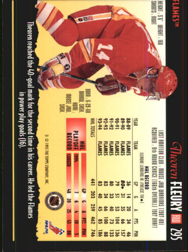 1994-95 Topps Premier Hockey (Pick Card From List 251-499) C142 2-21 - Picture 73 of 381