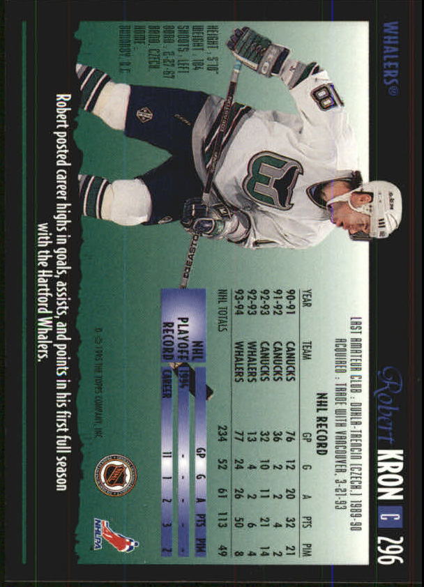 1994-95 Topps Premier Hockey (Pick Card From List 251-499) C142 2-21 - Picture 75 of 381