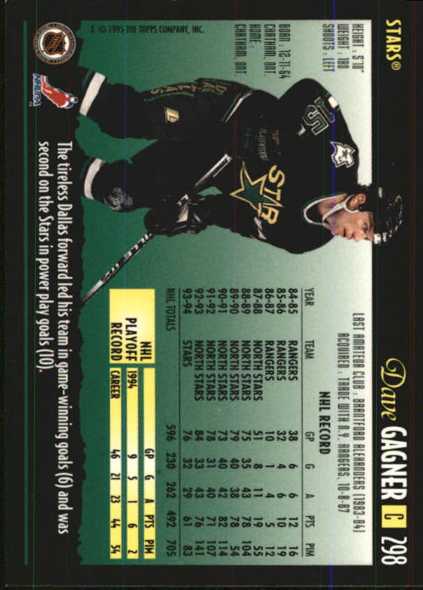 1994-95 Topps Premier Hockey (Pick Card From List 251-499) C142 2-21 - Picture 79 of 381