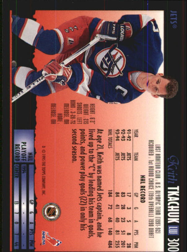 1994-95 Topps Premier Hockey (Pick Card From List 251-499) C142 2-21 - Picture 83 of 381