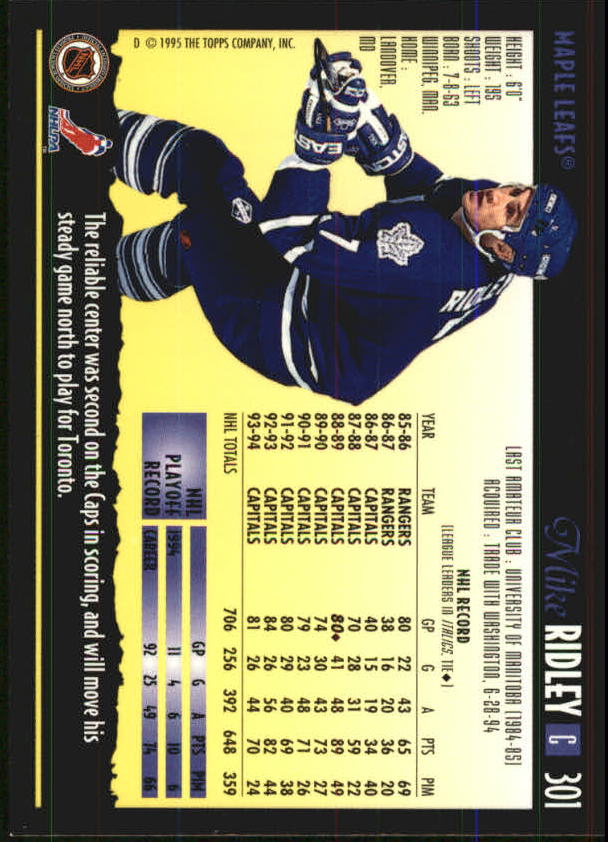 1994-95 Topps Premier Hockey (Pick Card From List 251-499) C142 2-21 - Picture 85 of 381