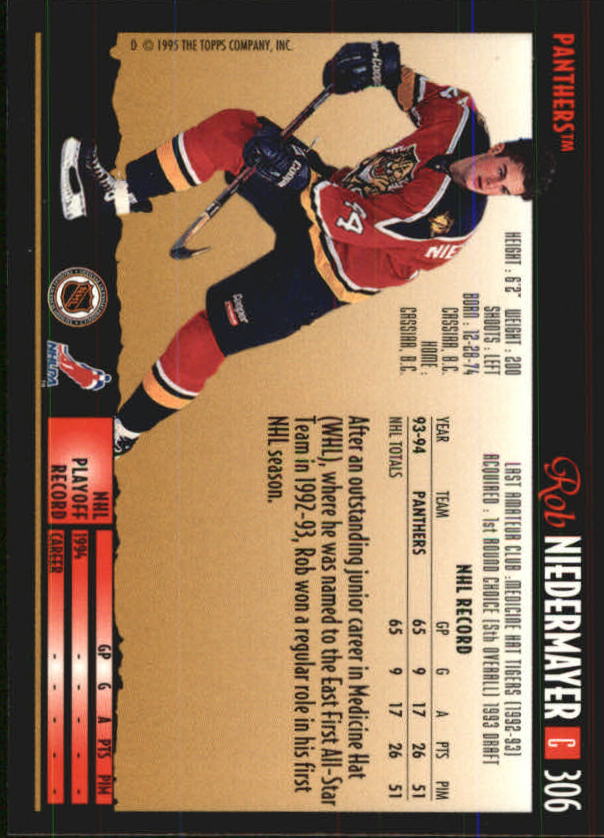 1994-95 Topps Premier Hockey (Pick Card From List 251-499) C142 2-21 - Picture 93 of 381