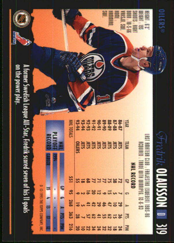 1994-95 Topps Premier Hockey (Pick Card From List 251-499) C142 2-21 - Picture 107 of 381