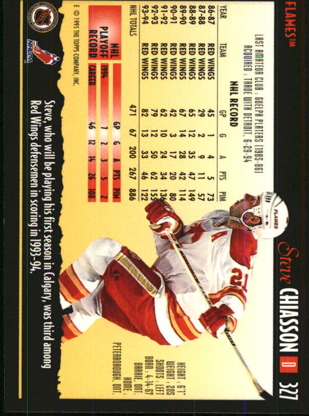 1994-95 Topps Premier Hockey (Pick Card From List 251-499) C142 2-21 - Picture 117 of 381