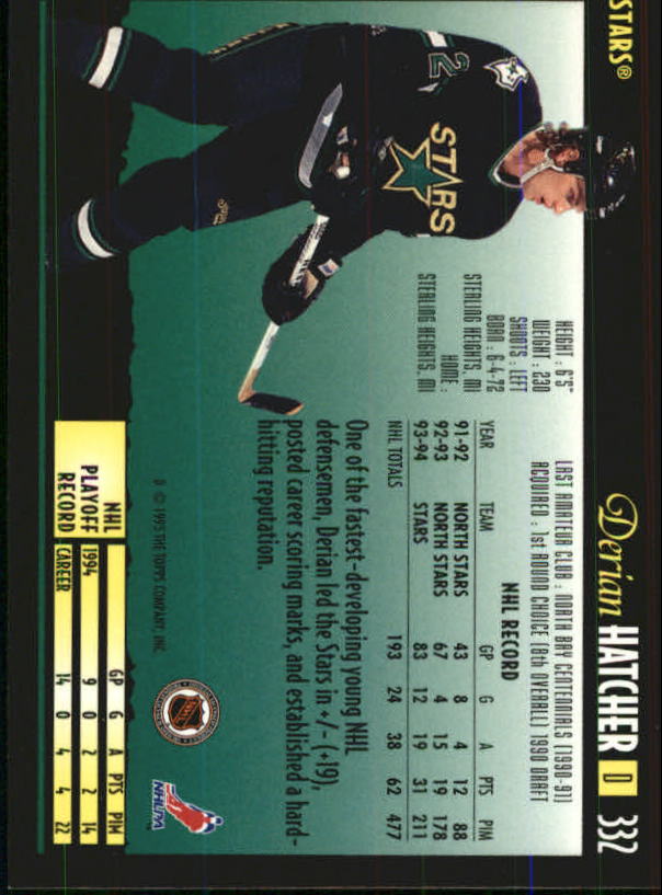 1994-95 Topps Premier Hockey (Pick Card From List 251-499) C142 2-21 - Picture 125 of 381