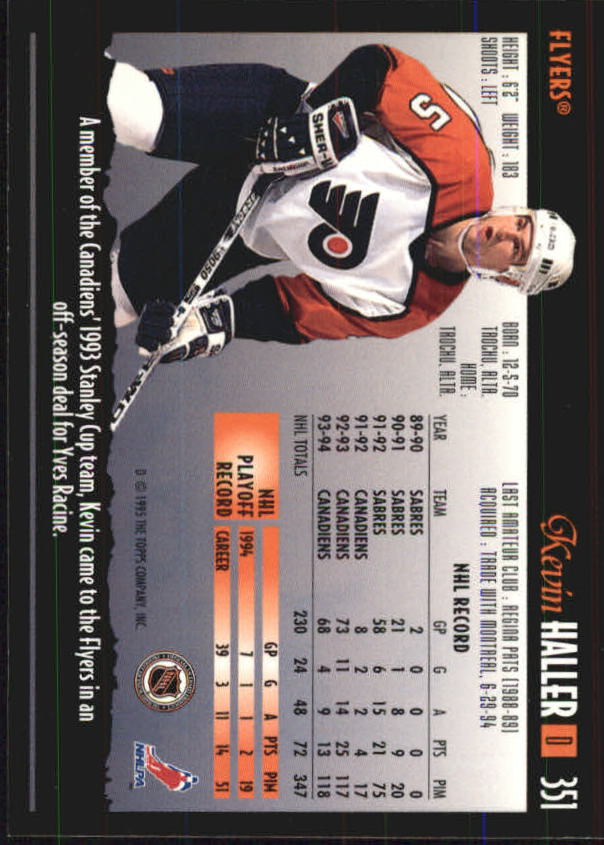 1994-95 Topps Premier Hockey (Pick Card From List 251-499) C142 2-21 - Picture 155 of 381