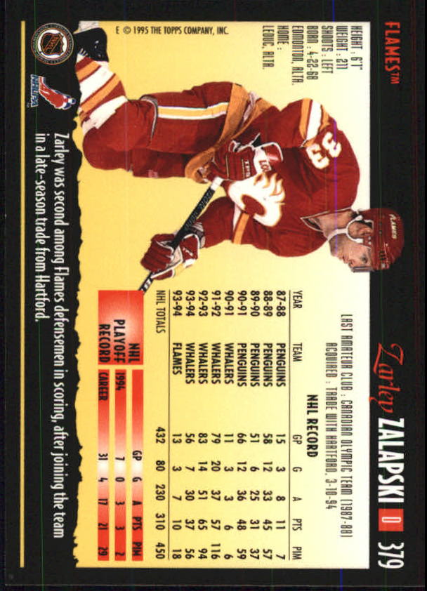 1994-95 Topps Premier Hockey (Pick Card From List 251-499) C142 2-21 - Picture 197 of 381