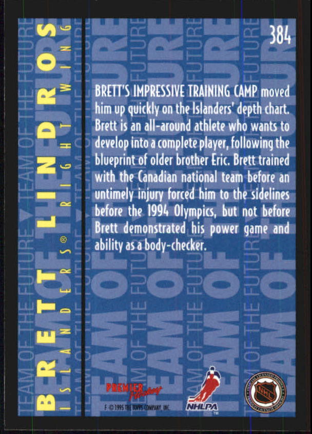 1994-95 Topps Premier Hockey (Pick Card From List 251-499) C142 2-21 - Picture 203 of 381