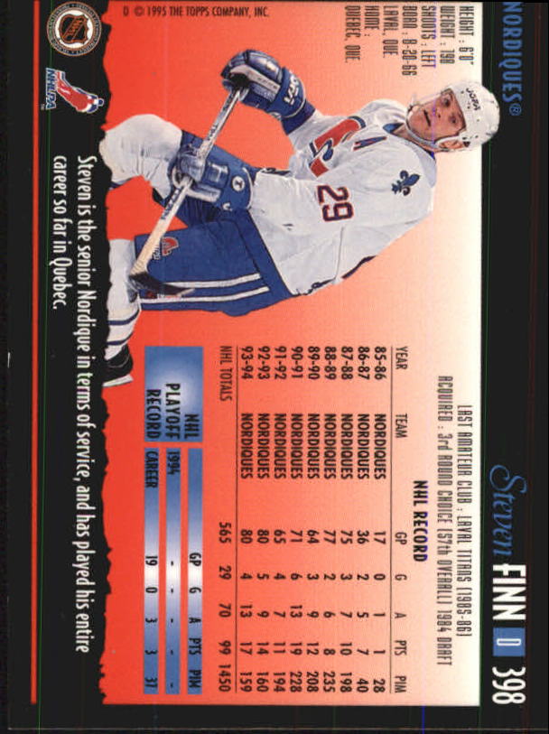 1994-95 Topps Premier Hockey (Pick Card From List 251-499) C142 2-21 - Picture 223 of 381