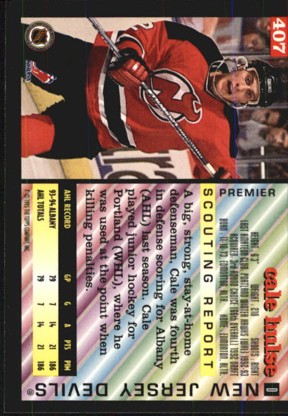 1994-95 Topps Premier Hockey (Pick Card From List 251-499) C142 2-21 - Picture 237 of 381