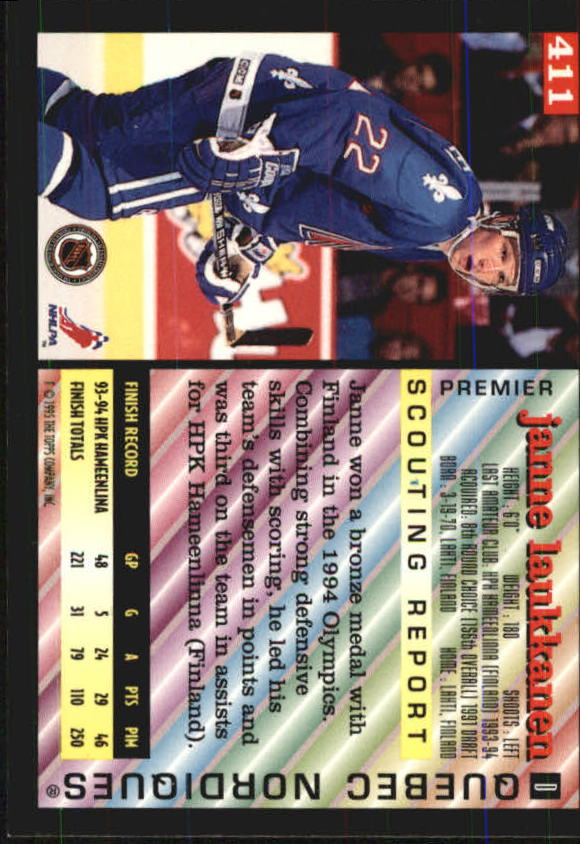 1994-95 Topps Premier Hockey (Pick Card From List 251-499) C142 2-21 - Picture 243 of 381