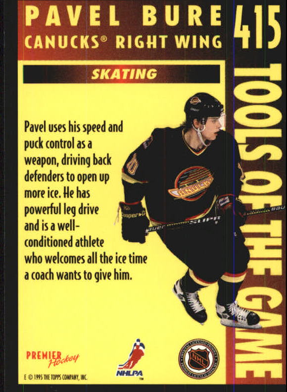 1994-95 Topps Premier Hockey (Pick Card From List 251-499) C142 2-21 - Picture 247 of 381
