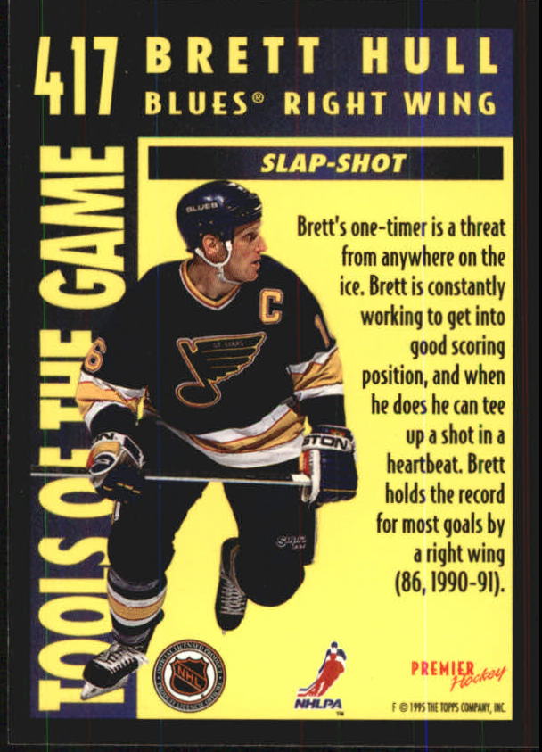 1994-95 Topps Premier Hockey (Pick Card From List 251-499) C142 2-21 - Picture 249 of 381