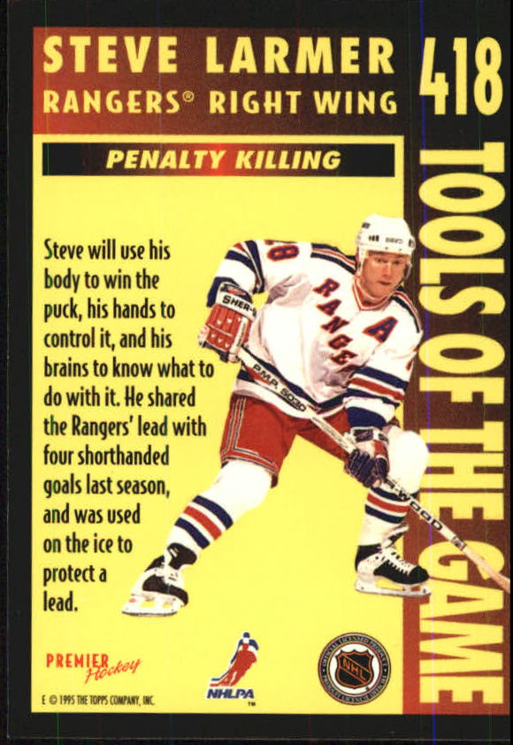 1994-95 Topps Premier Hockey (Pick Card From List 251-499) C142 2-21 - Picture 251 of 381