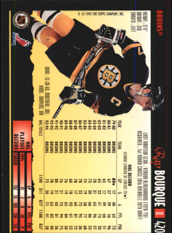 1994-95 Topps Premier Hockey (Pick Card From List 251-499) C142 2-21 - Picture 255 of 381