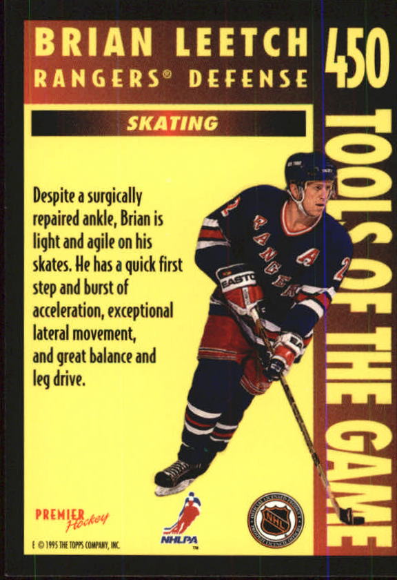 1994-95 Topps Premier Hockey (Pick Card From List 251-499) C142 2-21 - Picture 303 of 381