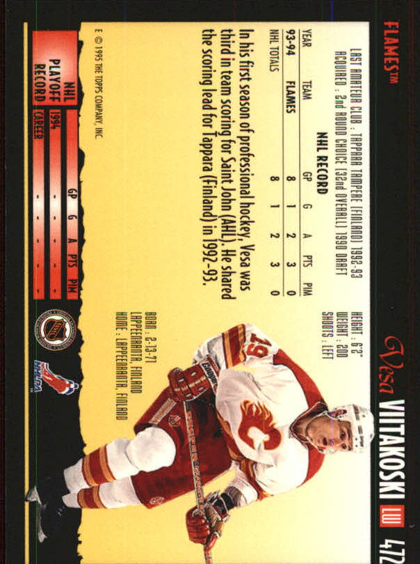 1994-95 Topps Premier Hockey (Pick Card From List 251-499) C142 2-21 - Picture 337 of 381