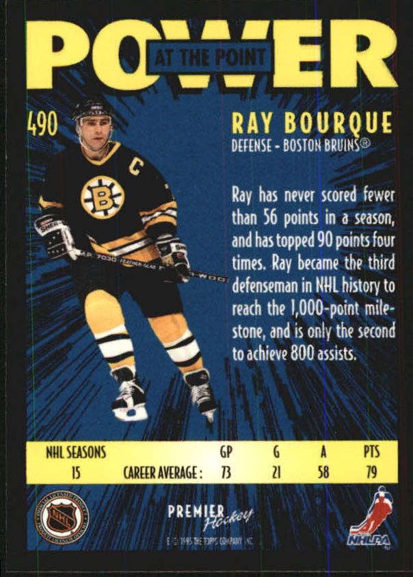 1994-95 Topps Premier Hockey (Pick Card From List 251-499) C142 2-21 - Picture 367 of 381