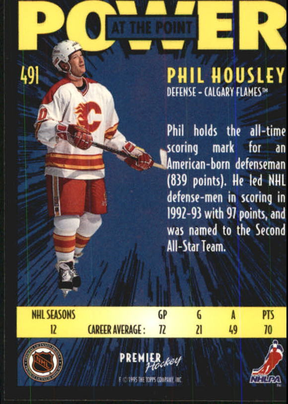 1994-95 Topps Premier Hockey (Pick Card From List 251-499) C142 2-21 - Picture 369 of 381