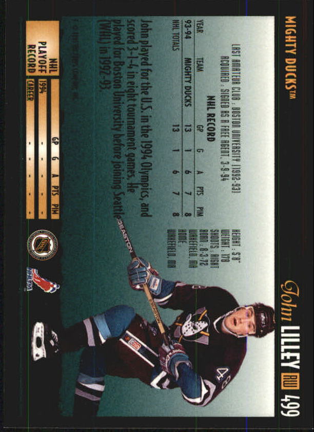 1994-95 Topps Premier Hockey (Pick Card From List 251-499) C142 2-21 - Picture 381 of 381