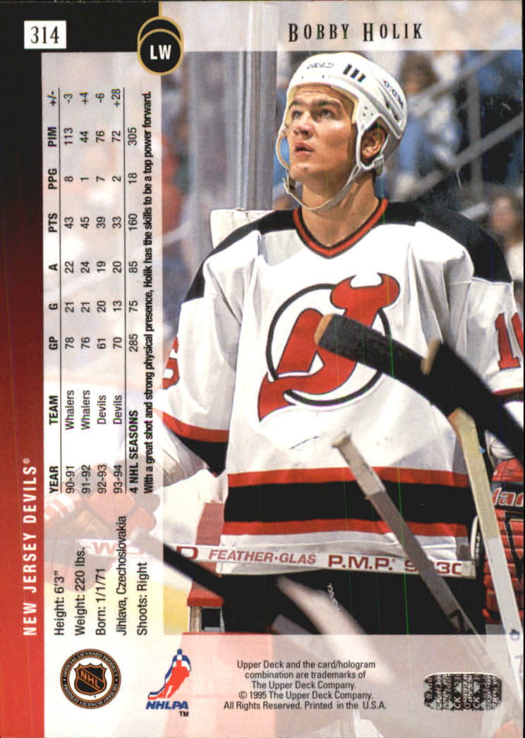 B1030- 1994-95 Upper Deck Hk #s 201-400 +Rookies -You Pick- 15+ FREE US SHIP