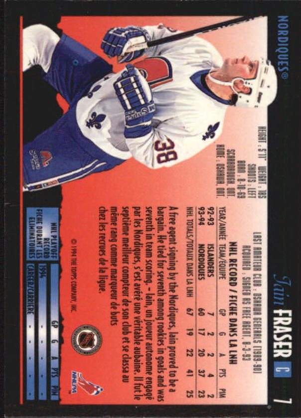 1994-95 O-Pee-Chee Premier - #216 Craig Muni