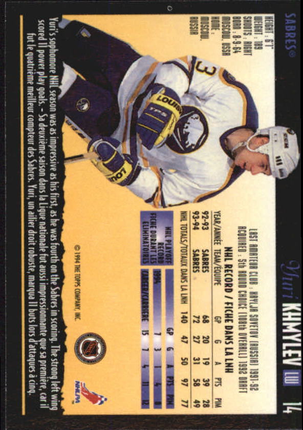 1994-95 O-Pee-Chee Premier - #216 Craig Muni