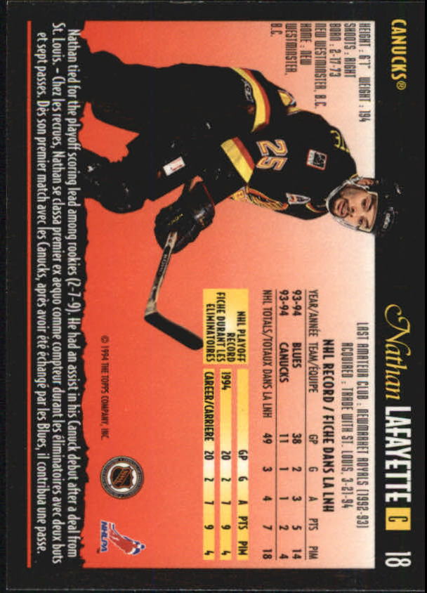 1994-95 O-Pee-Chee Premier - #216 Craig Muni