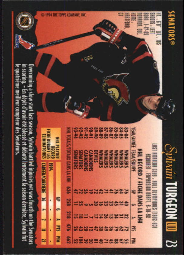 1994-95 O-Pee-Chee Premier - #216 Craig Muni