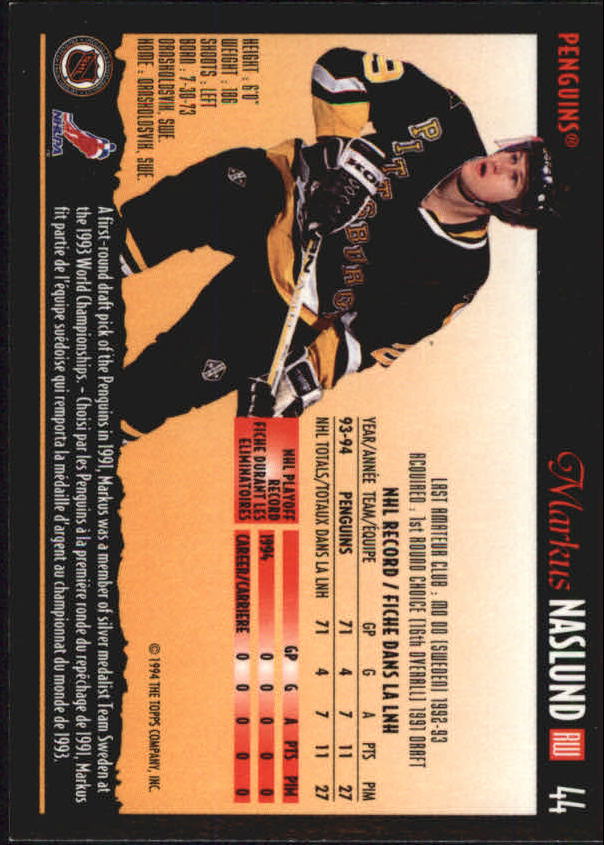 1994-95 O-Pee-Chee Premier - #216 Craig Muni