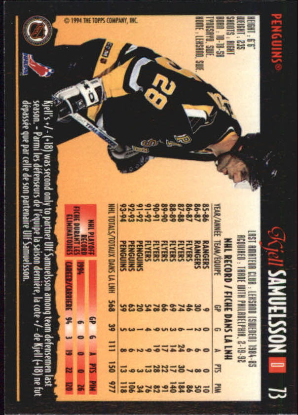 1994-95 O-Pee-Chee Premier - #216 Craig Muni