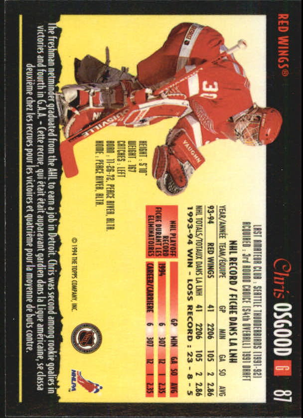 1994-95 O-Pee-Chee Premier - #216 Craig Muni