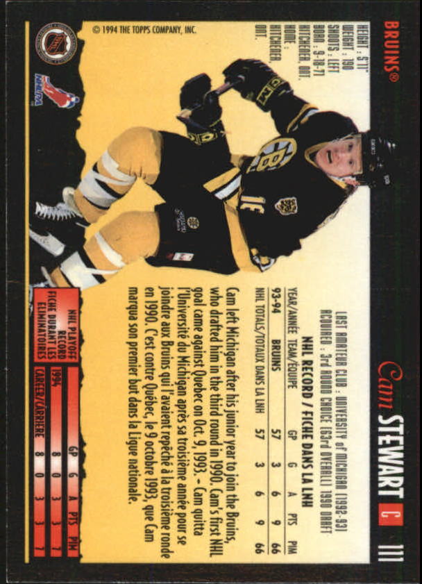 1994-95 O-Pee-Chee Premier - #216 Craig Muni