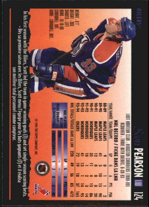 1994-95 O-Pee-Chee Premier - #216 Craig Muni