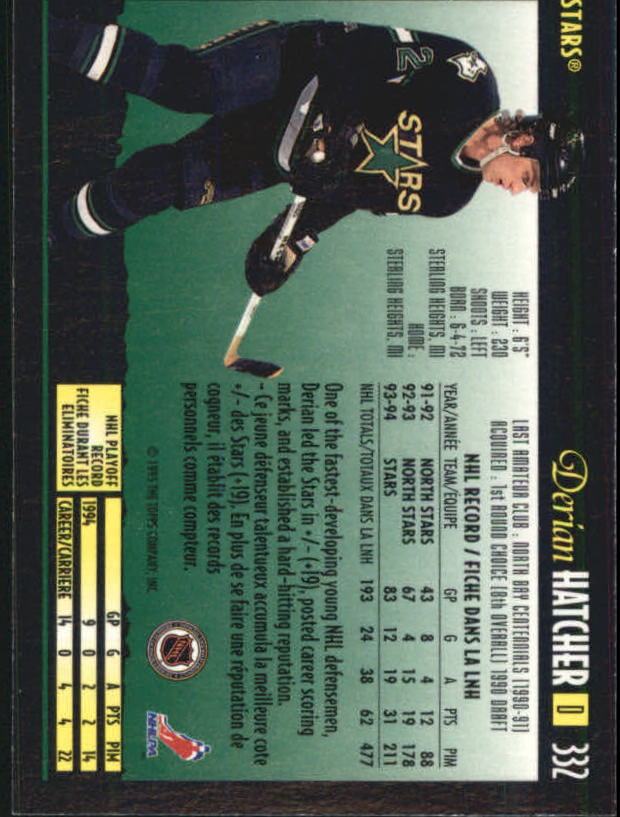 1994-95 O-Pee-Chee Premier - #496 Jimmy Waite