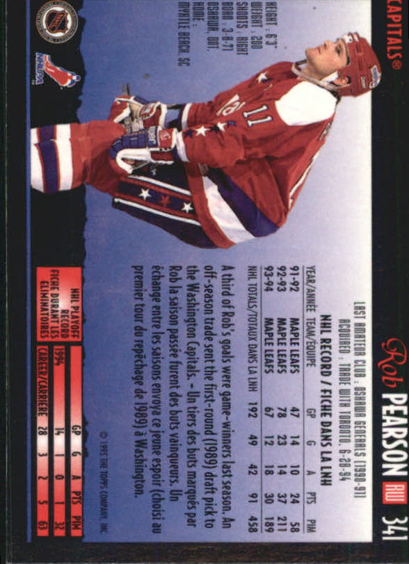 1994-95 O-Pee-Chee Premier - #496 Jimmy Waite