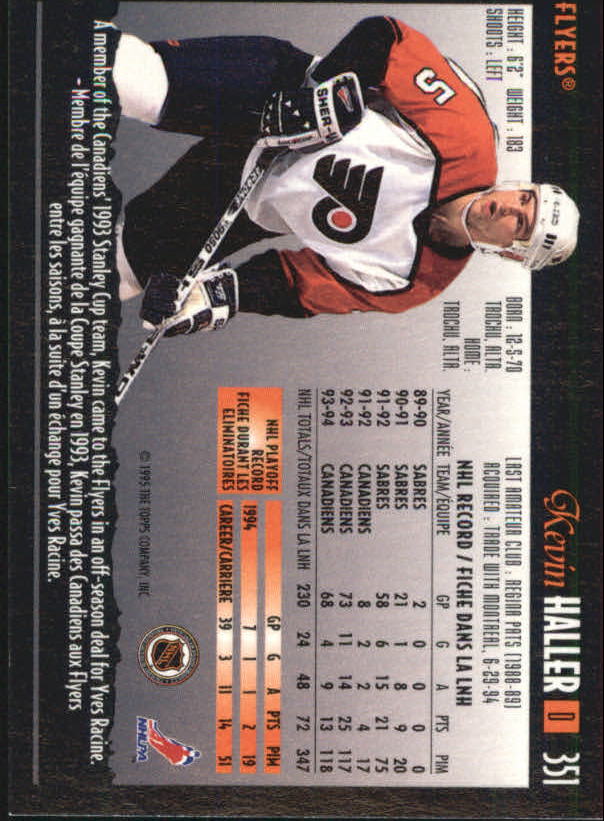 1994-95 O-Pee-Chee Premier - #496 Jimmy Waite